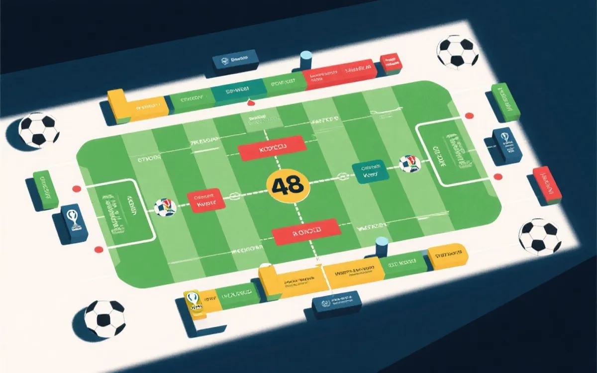 2026世界杯出线规则详细解析：48队扩军后，小组赛新赛制与各大洲名额一次讲透